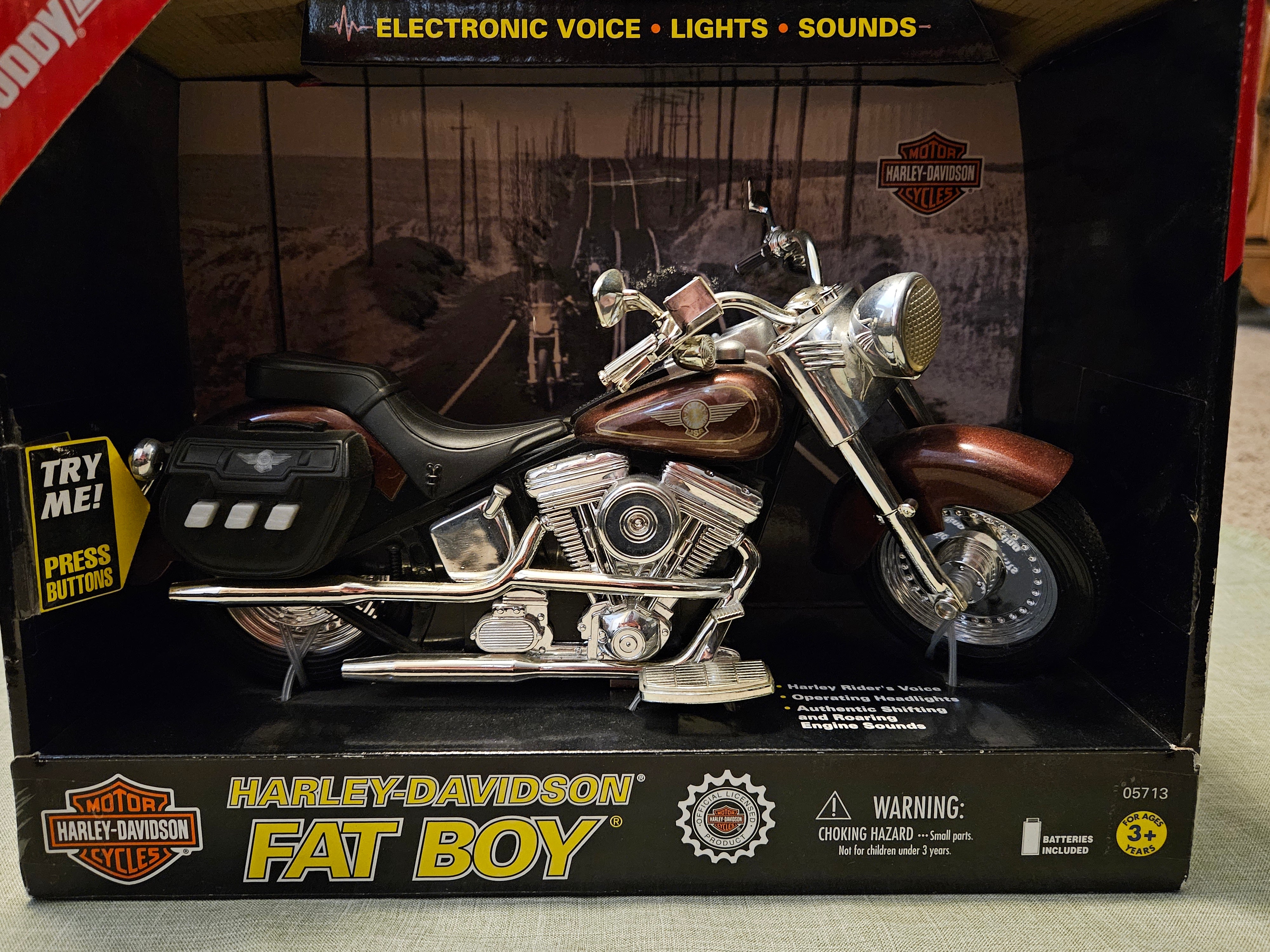 Harley fat boy sound on sale