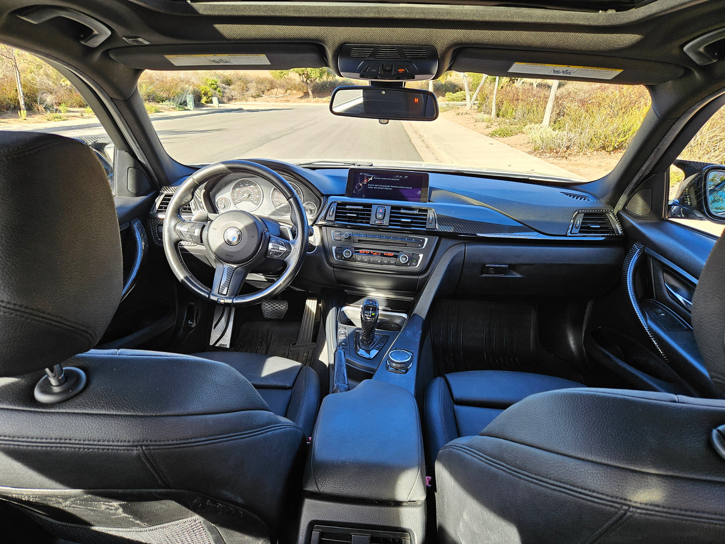 2015 BMW 328i M-Sport Sedan Staggered M3 19" wheels Heads-Up Display SOLD