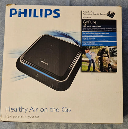 Philips GoPure 5000 Series Car Air Purifier Go Pure 50987GPXM ACA201BLCK NEW