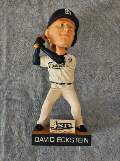 David Eckstein 2010 San Diego Padres Bobble Head BobbleHead In Box With Card New