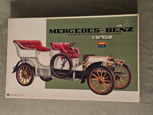 1906 Mercedes-Benz Imai 1:16 Motorized Model Kit 3407 Japan NEW