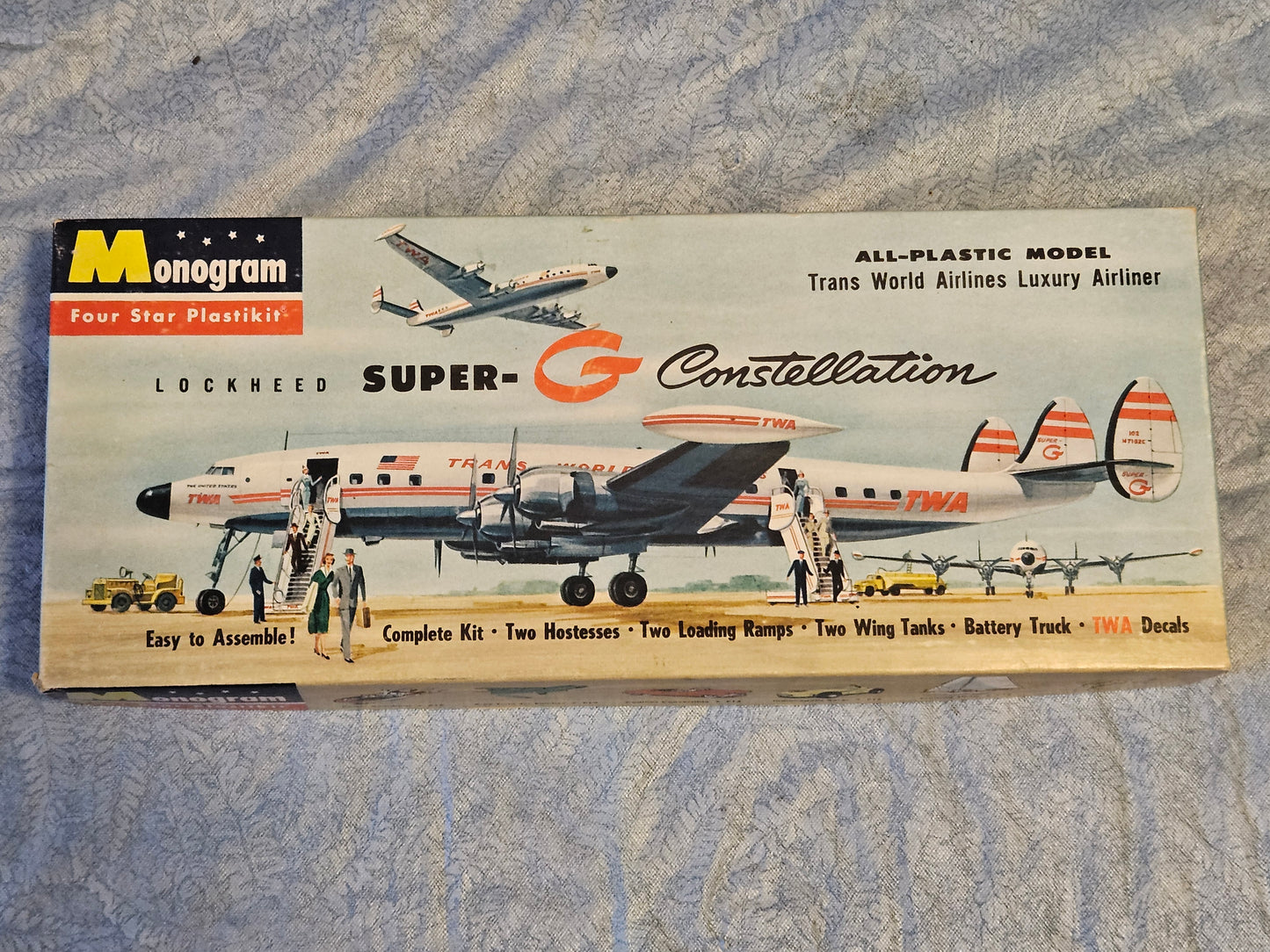 Revell TWA Airlines Super G Constellation "S" Kit 1956 1/128