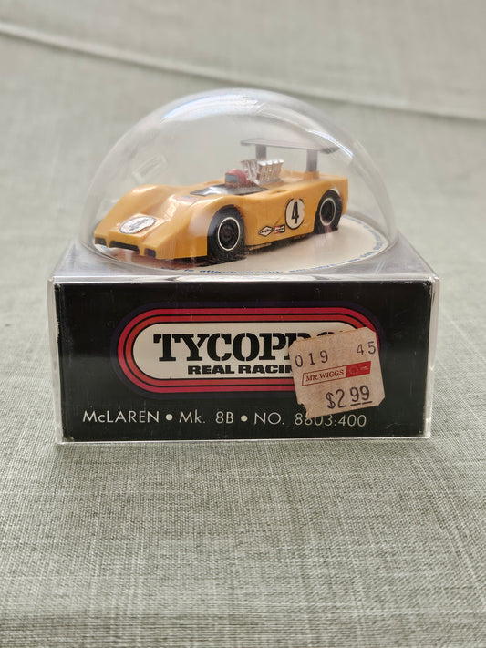 Tyco Pro Electric Racing Slot Car Vintage with Cube McLaren Mk. 8B 8803 USED