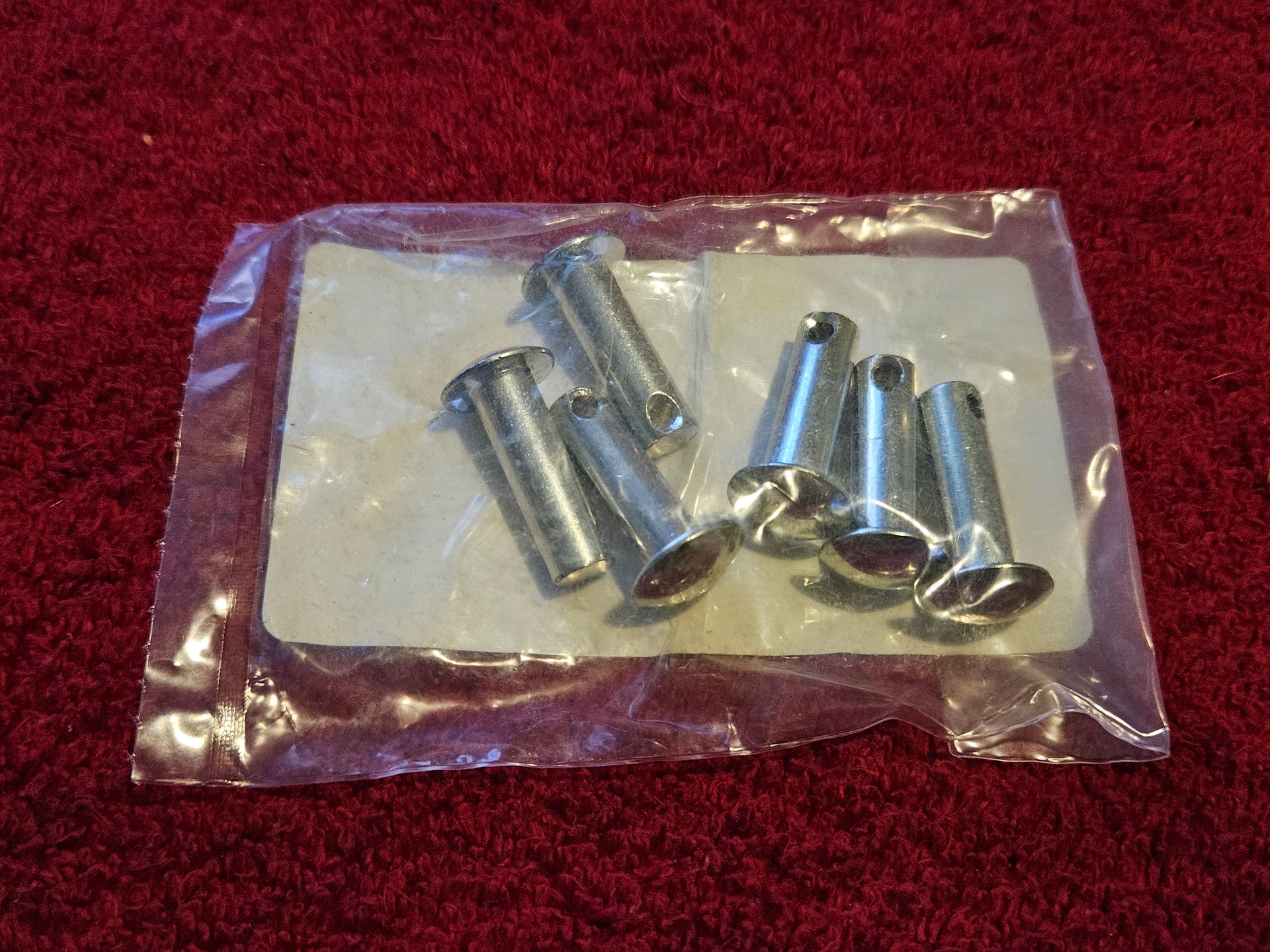 1909-1948 Ford A-2462-PACK Brake Lever Clevis Pins 0.310 x 1.00 Set of 6 New
