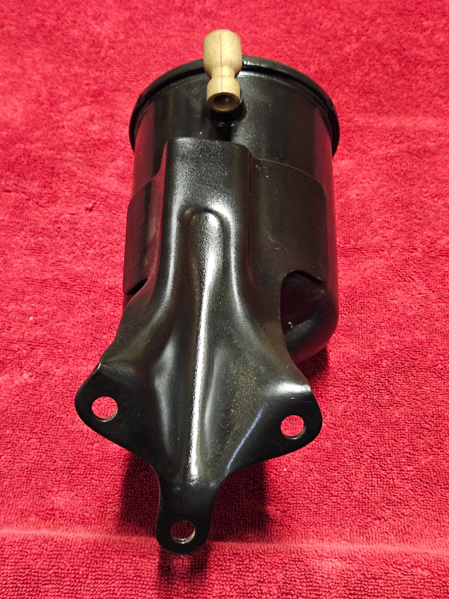 1949-53 Ford Flathead V8 Oil Filter Canister Housing Original with New Filter