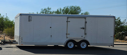2007 Wells Cargo 22FT Widebody Enclosed Cargo Trailer – Fully Loaded, E-Track