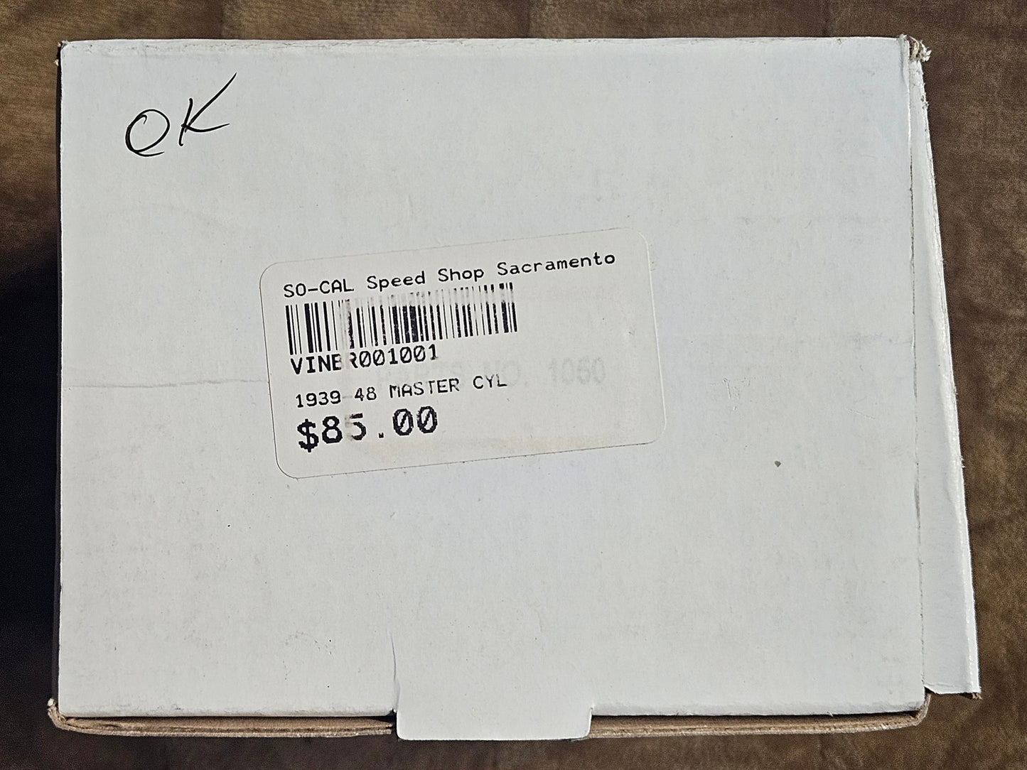 1939-48 Ford Mercury 48-52 F-1 Brake Master Cylinder 91A-2140-W NEW