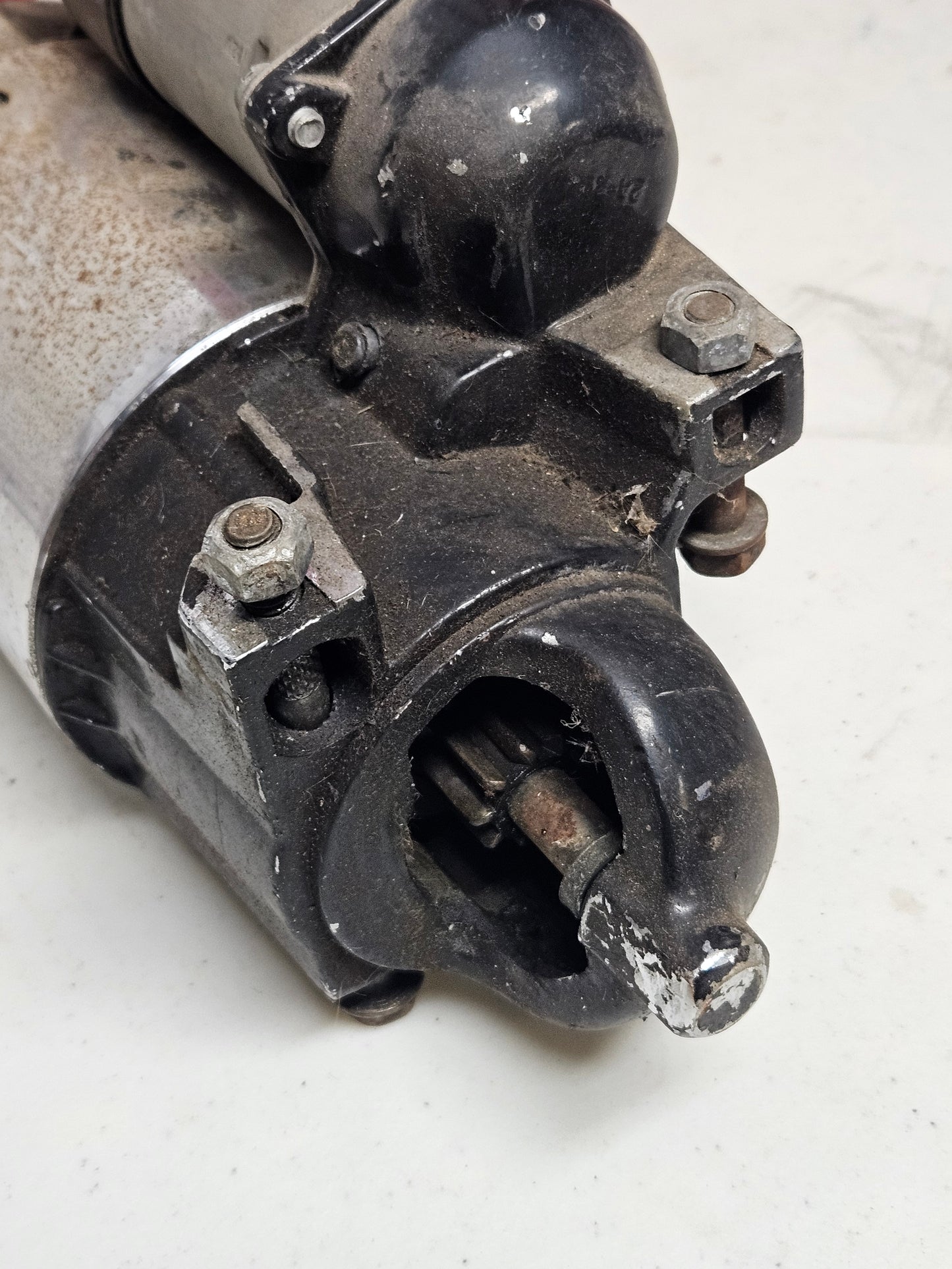 Small Block Chevy SBC V8 Vintage Chrome Starter Used
