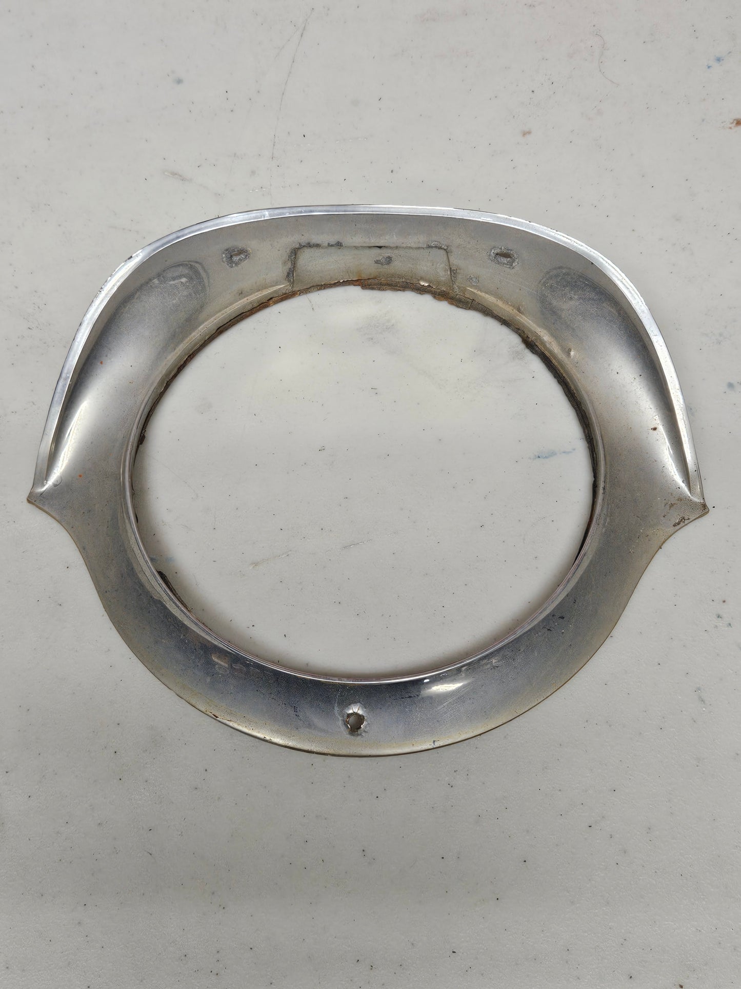 1954 1955 Cadillac 5941973 Headlight Trim Bezels Pair Original OEM