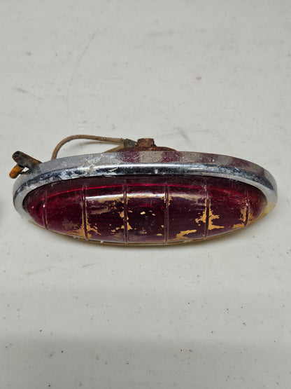 1949-1950 Ford 8A-13404-A Tail Lights Pair Original