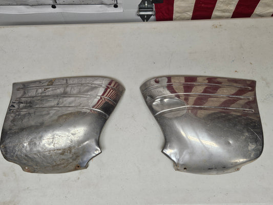 1951 1952 Chevrolet 2-Door Gravel Shields Stone Guards Pair Original #2