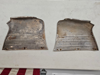 1951 1952 Chevrolet 2-Door Gravel Shields Stone Guards Pair Original #2