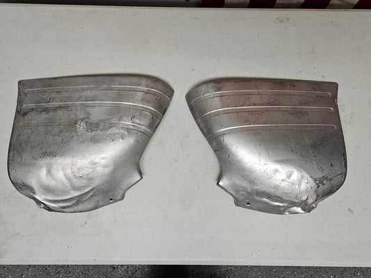 1951 1952 Chevrolet 2-Door Gravel Shields Stone Guards Pair Original #1