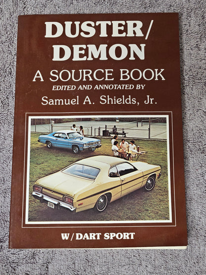Demon Duster A Source Book USED