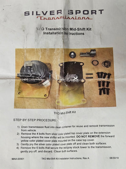 Silver Sport TKO Transmission Mid-Shift Shifter Kit NEW
