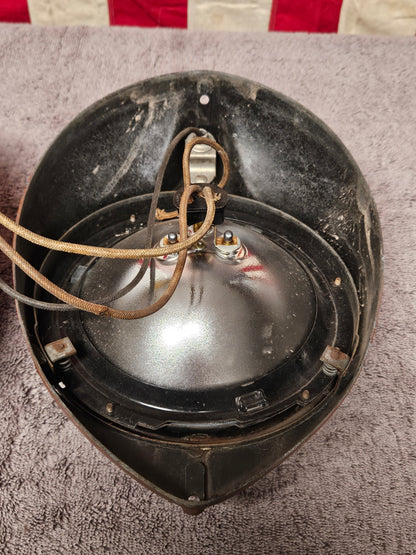 1937-1939 Ford Jeweled Sealed Beam Headlight Conversion Kit Pair USED