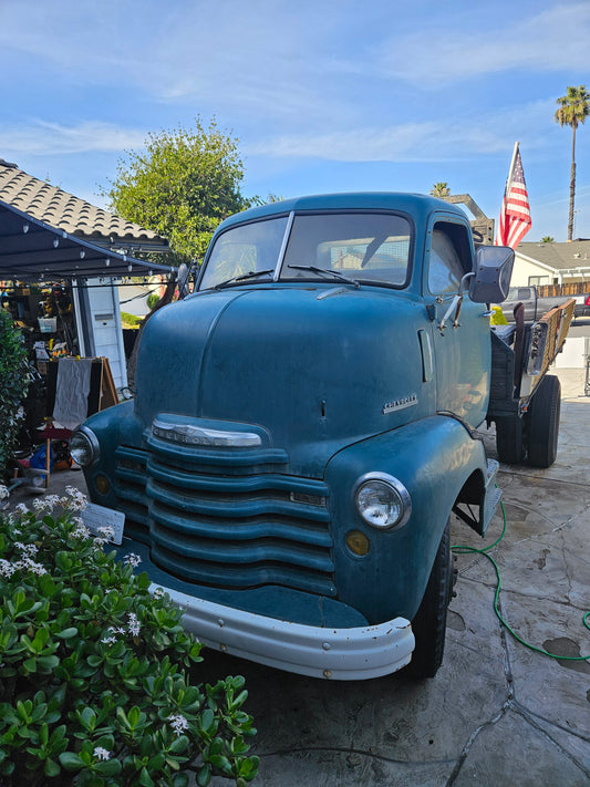1948 Chevrolet Loadmaster COE Cabover – Classic Tilt-Bed Hauler SOLD