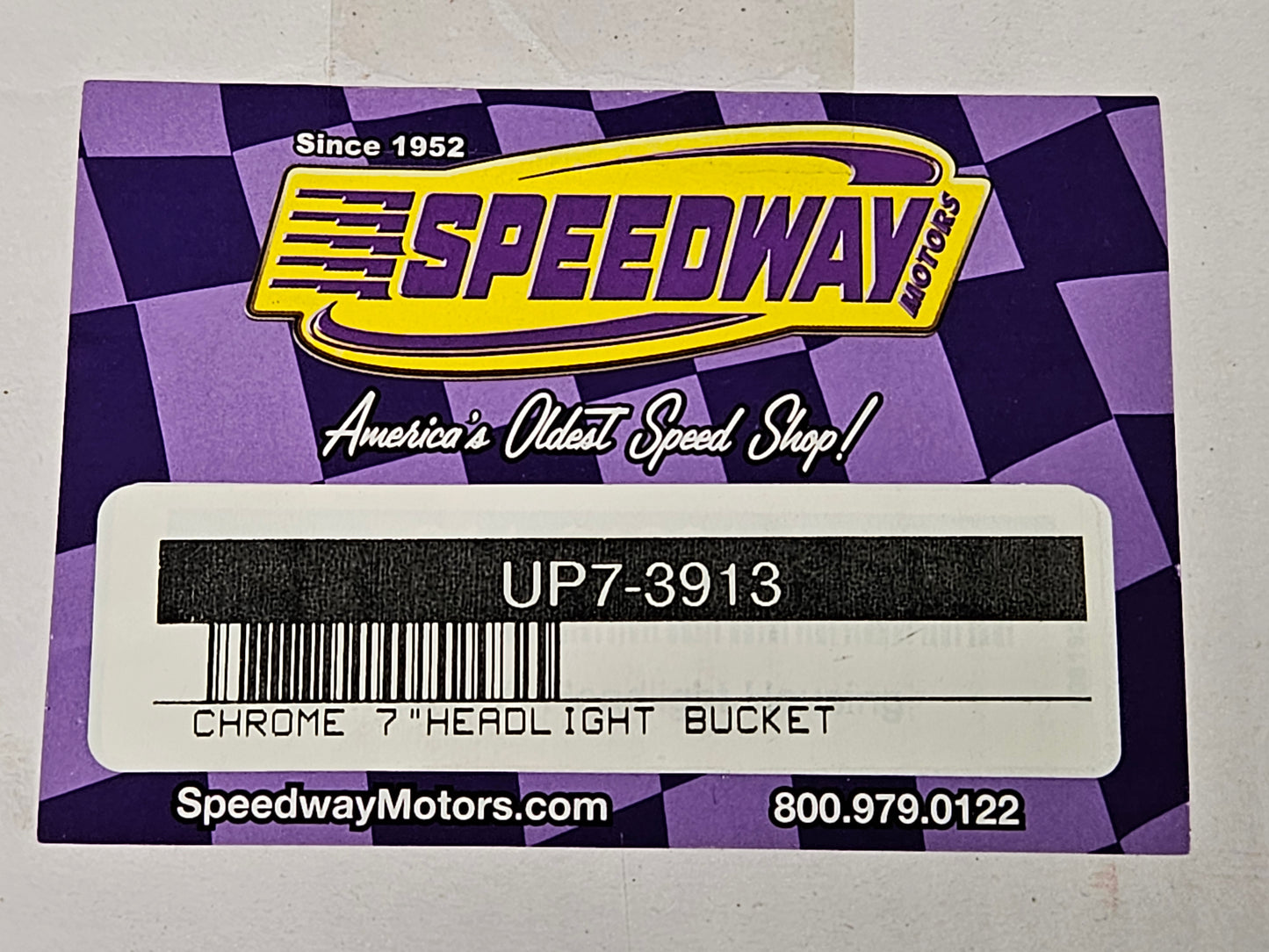 Chrome 7 inch Dietz Style Headlight Bucket Pair NEW