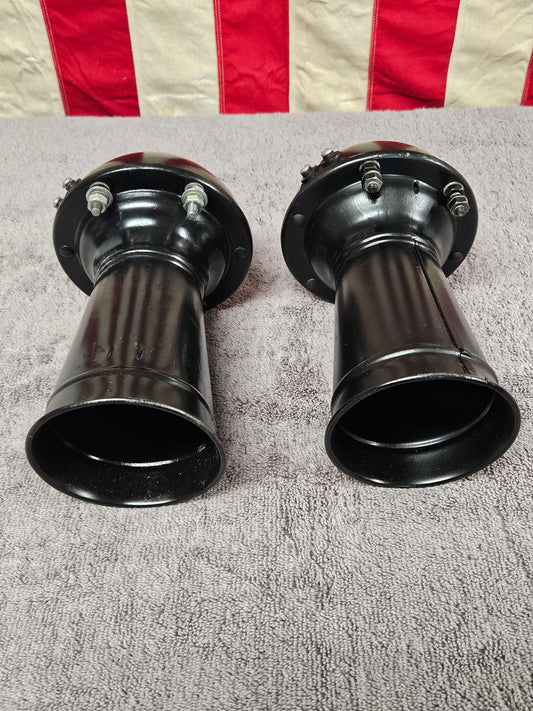 1935 1936 Ford Car Horn Assembly Pair #2 OEM 68-3676 Restored Flathead V8