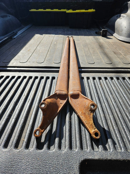 1942-1948 Ford 21A-4750/21A-4751 Rear Radius Rods Trailing Arms Pair Used #2