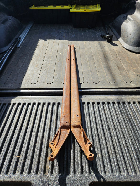 1942-1948 Ford 21A-4750/21A-4751 Rear Radius Rods Trailing Arms Pair Used #2