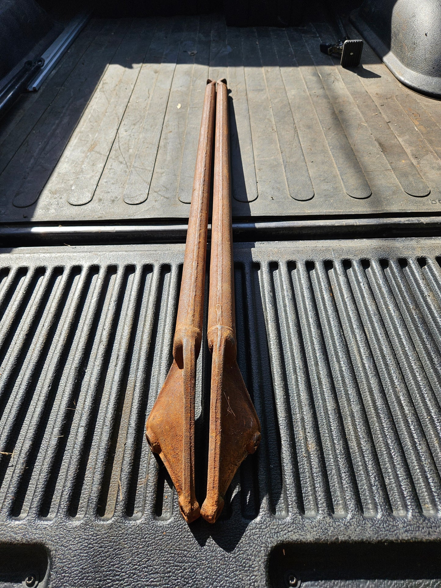1942-1948 Ford 21A-4750/21A-4751 Rear Radius Rods Trailing Arms Pair Used #2
