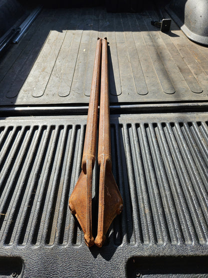 1942-1948 Ford 21A-4750/21A-4751 Rear Radius Rods Trailing Arms Pair Used #2