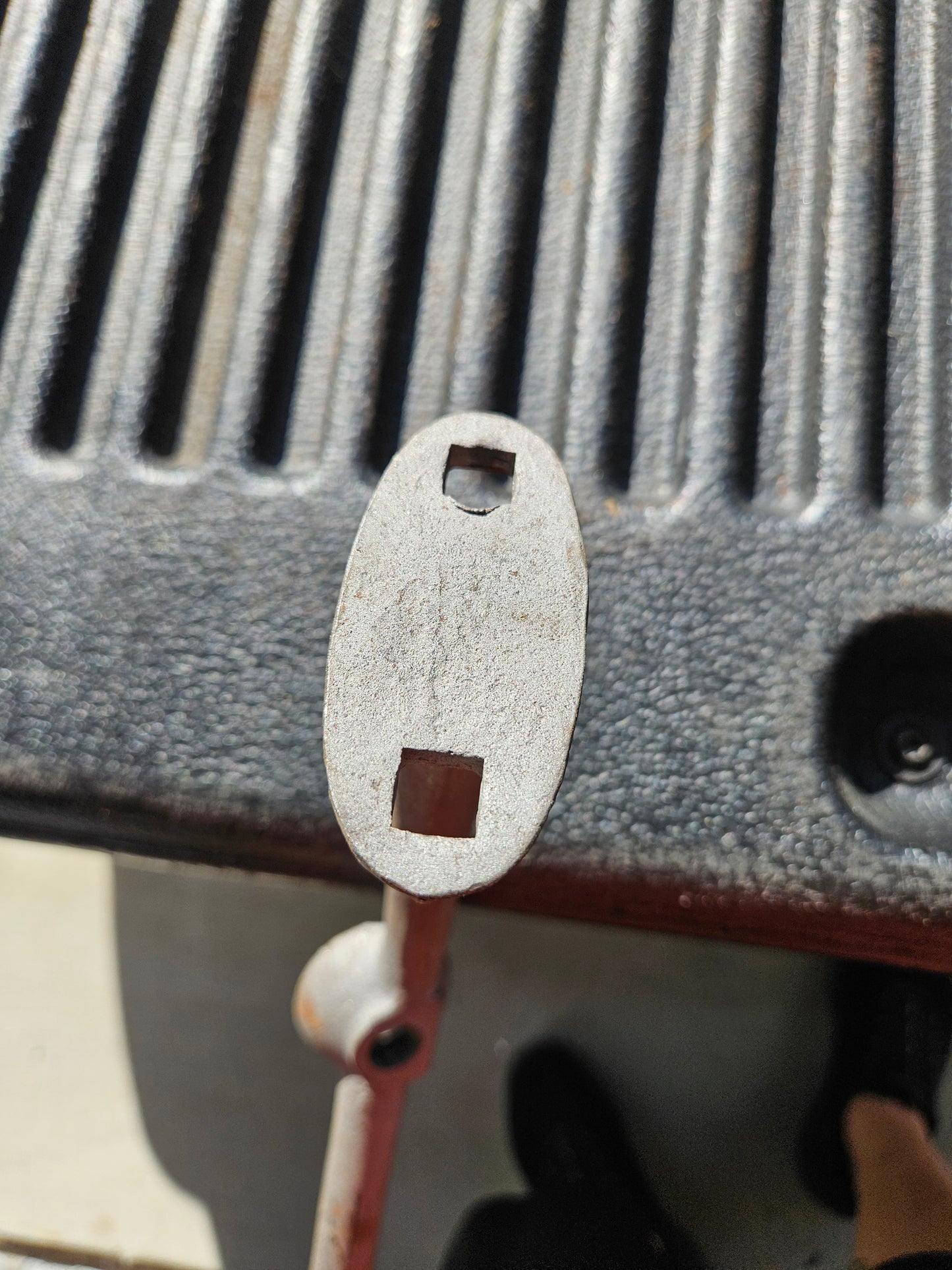 1932 Ford B-13114 Headlight Bar Blasted Clean Original