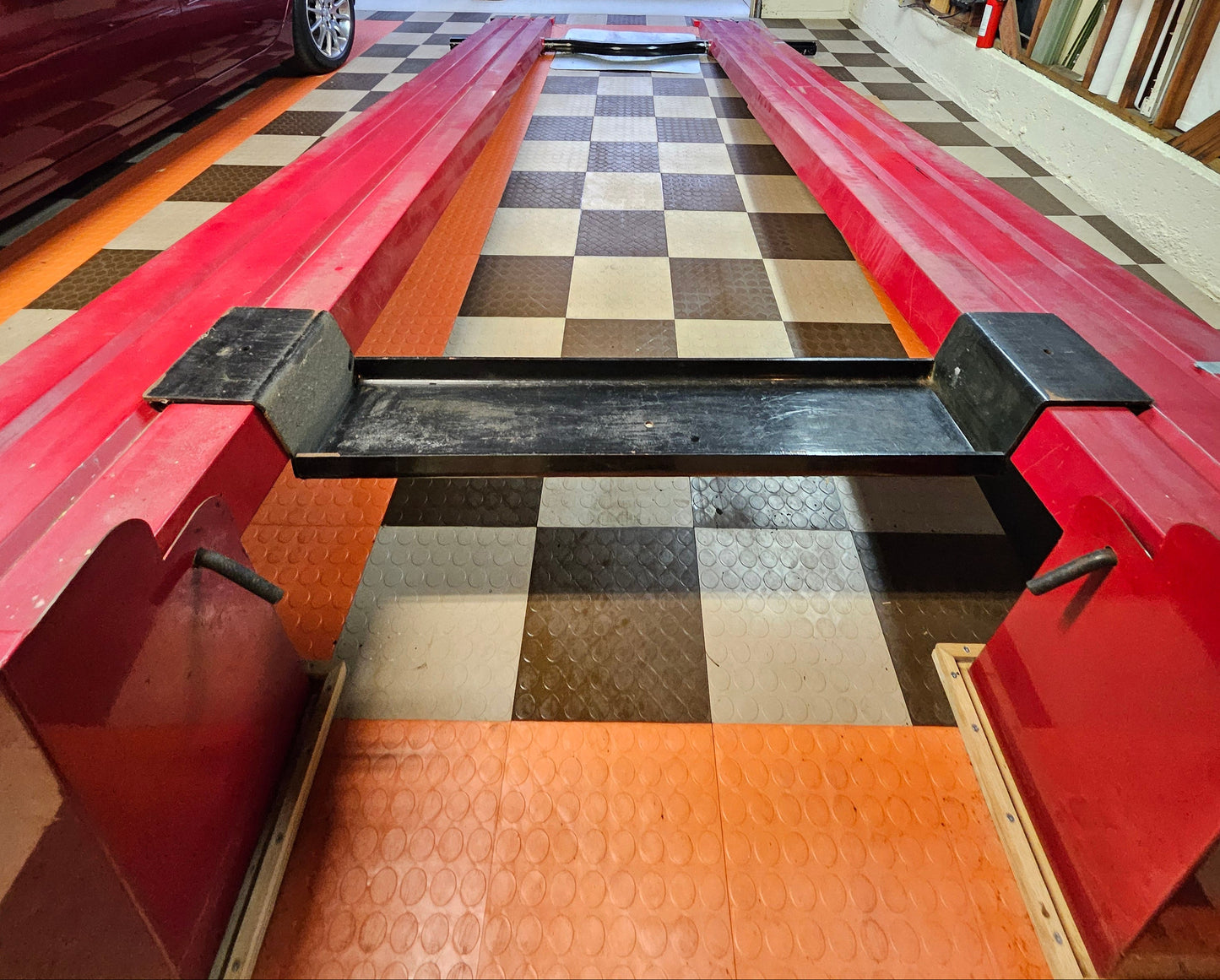 Kwik-Lift Drive-On Ramp System - Powder Coated w/ Bridge USED