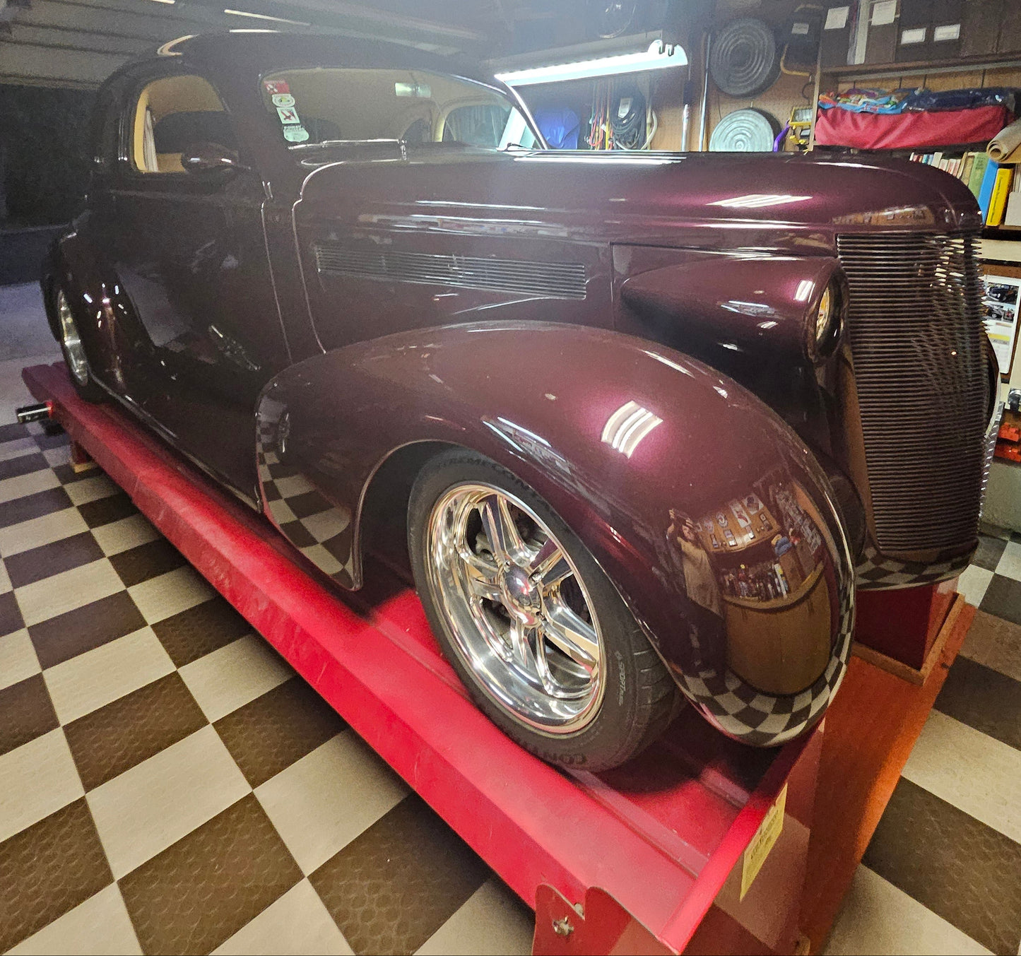 Kwik-Lift Drive-On Ramp System - Powder Coated w/ Bridge USED