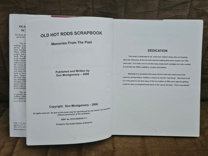 Don Montgomery Hot Rod Book Collection x5 Signed Hardcover Automobilia