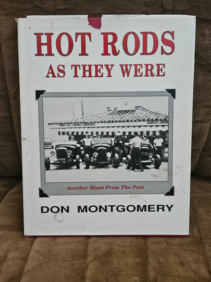 Don Montgomery Hot Rod Book Collection x5 Signed Hardcover Automobilia