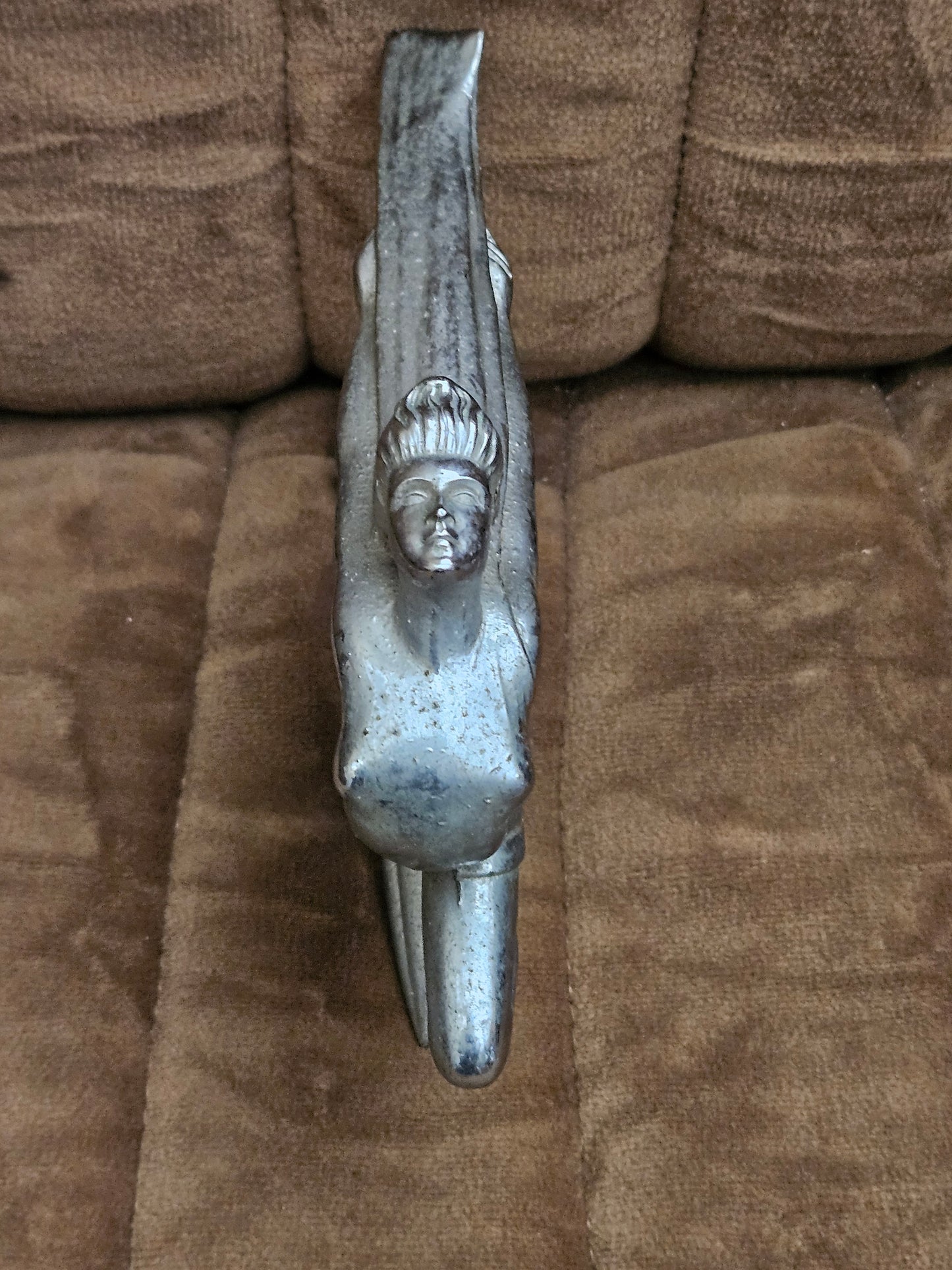 1934 1935 Buick 50 60 90 Series Flying Goddess Hood Ornament Original OEM