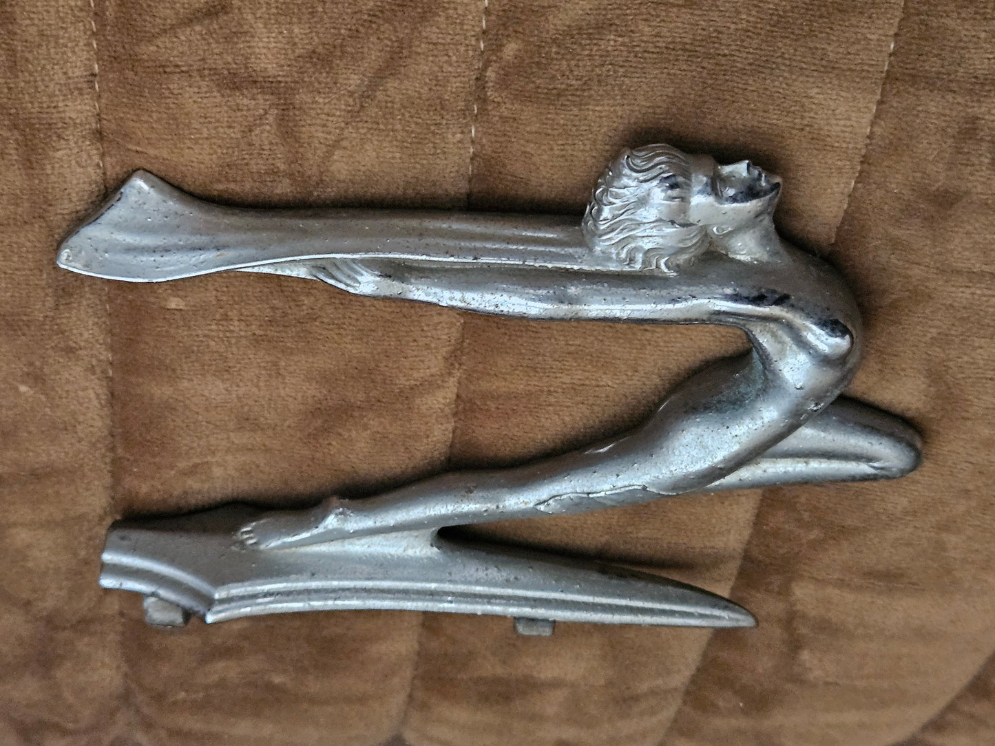 1934 1935 Buick 50 60 90 Series Flying Goddess Hood Ornament Original OEM