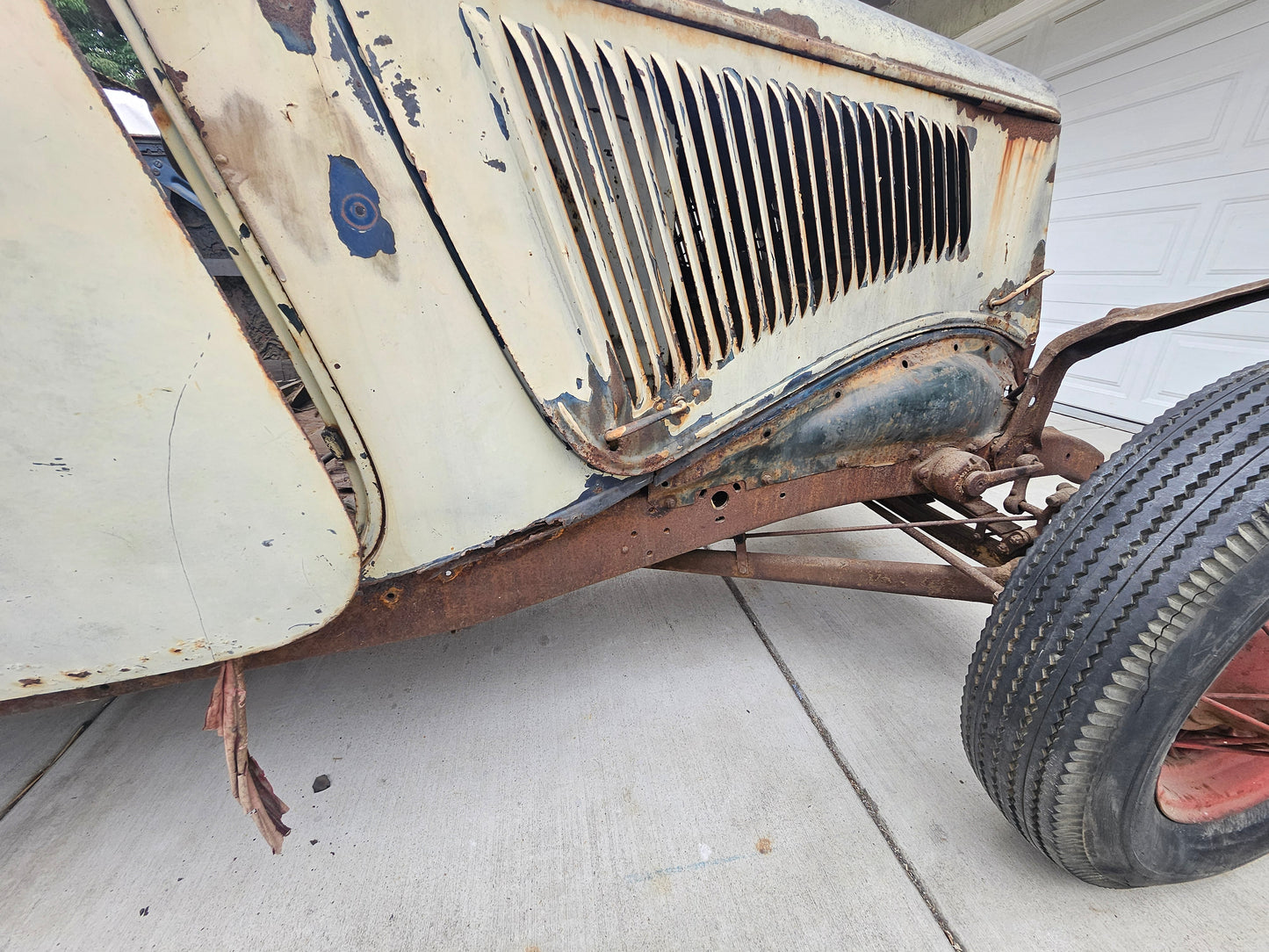 1934 Ford Roadster Project – All Steel, Rumble Seat, 8BA Flathead, CA Title!
