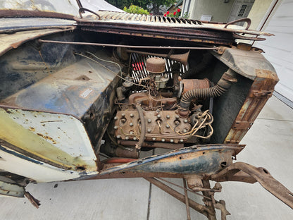 1934 Ford Roadster Project – All Steel, Rumble Seat, 8BA Flathead, CA Title!