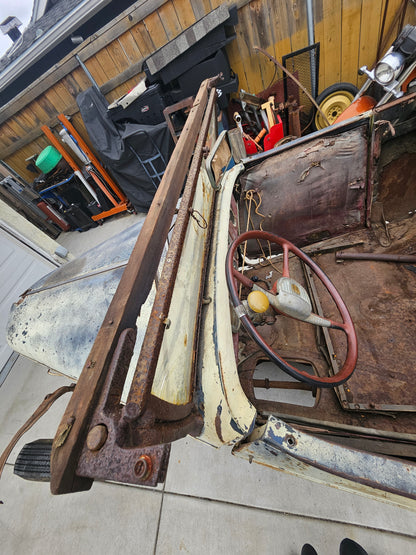 1934 Ford Roadster Project – All Steel, Rumble Seat, 8BA Flathead, CA Title!