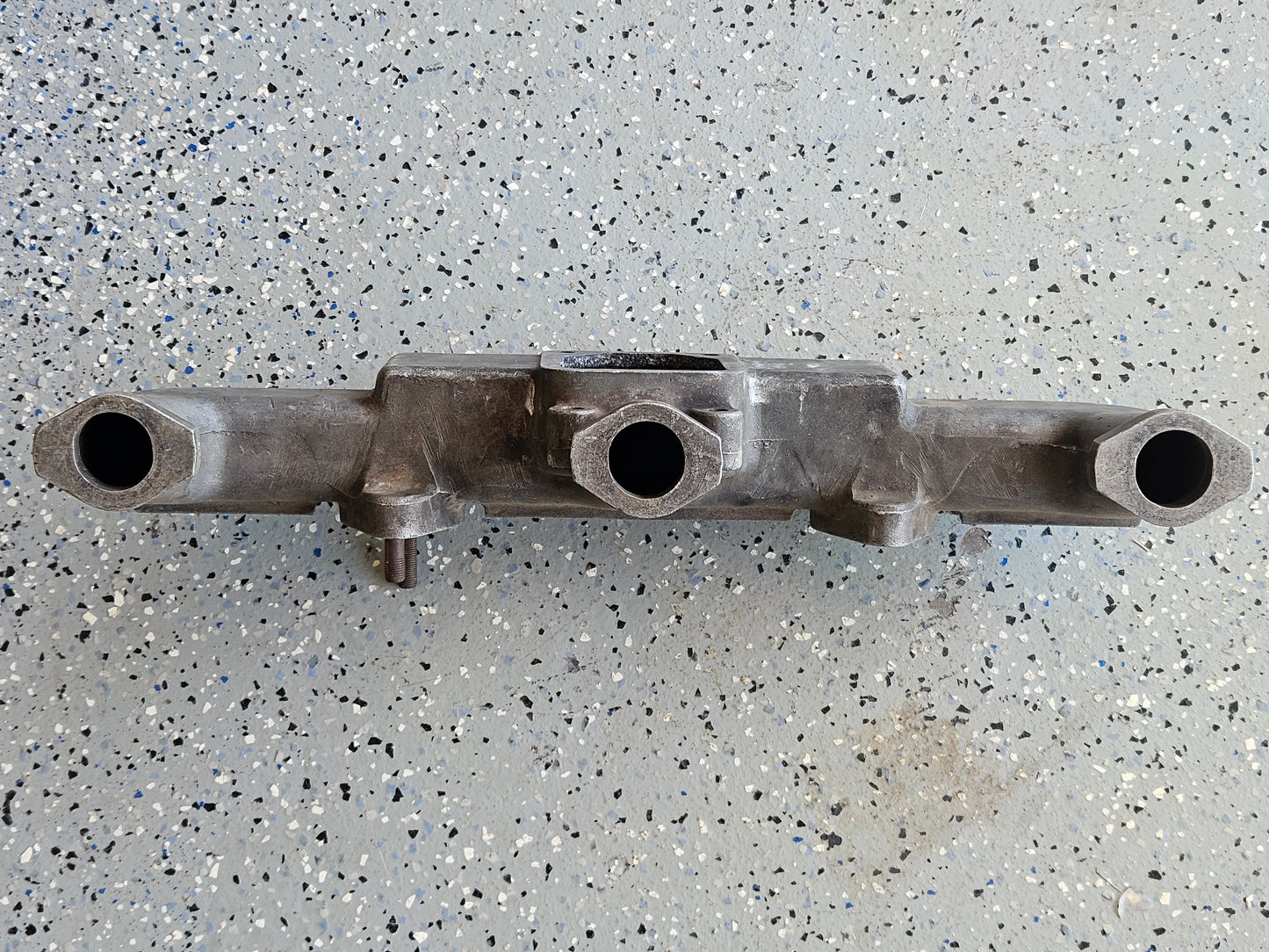 Rare Sharp C82 Chevy 216 235 261 Stovebolt Inline 6 Dual Carb Intake Manifold