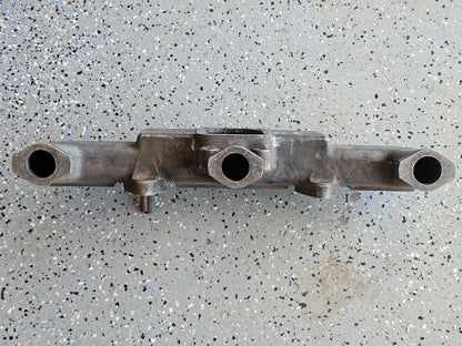 Rare Sharp C82 Chevy 216 235 261 Stovebolt Inline 6 Dual Carb Intake Manifold
