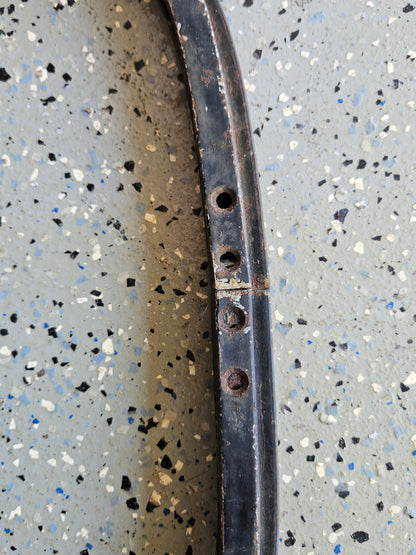 1935-36 Ford 48-45410 Closed Car Windshield Frame – Solid, Rust-Free Original