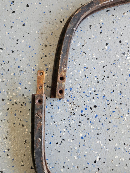 1935-36 Ford 48-45410 Closed Car Windshield Frame – Solid, Rust-Free Original