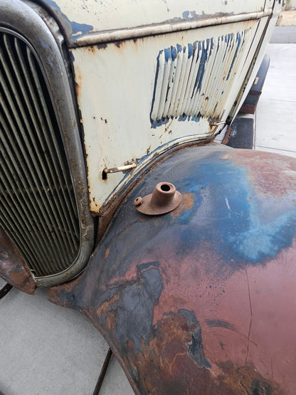 1934 Ford Roadster Project – All Steel, Rumble Seat, 8BA Flathead, CA Title!
