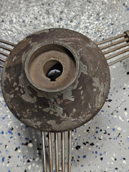 1938-1939 Ford 81A/91A-3600 17" Banjo Steering Wheel Original OEM V8 Hot Rod