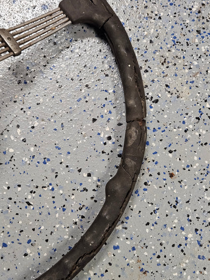 1938-1939 Ford 81A/91A-3600 17" Banjo Steering Wheel Original OEM V8 Hot Rod