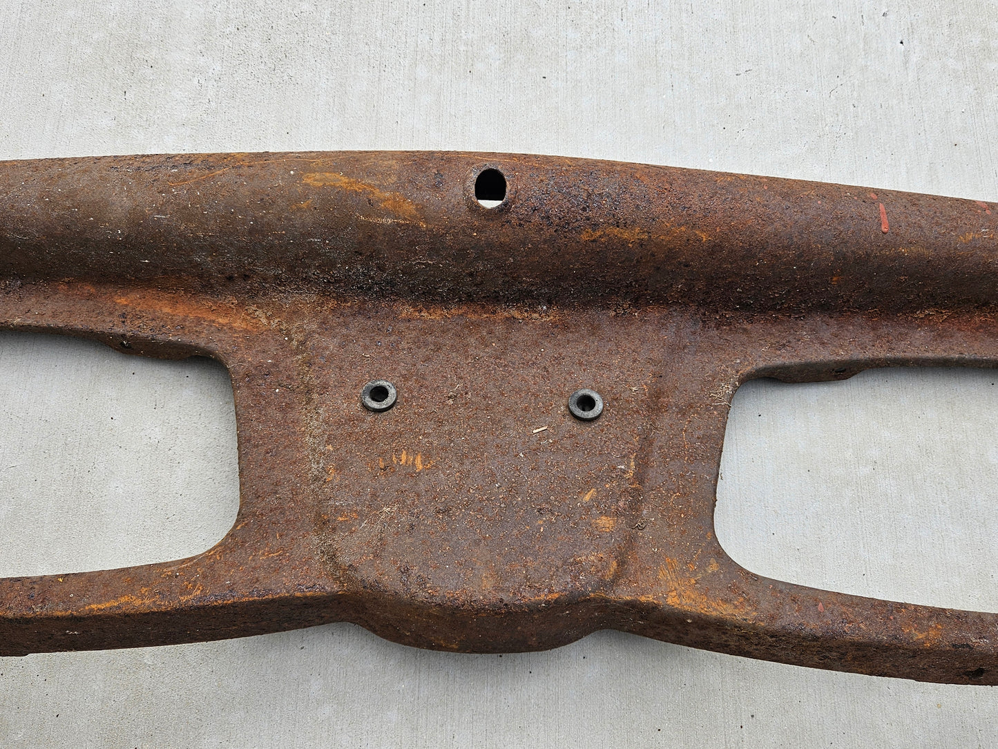 1933 Ford Closed Car Dash OEM Steel 40-302 No Extra Holes Coupe Tudor