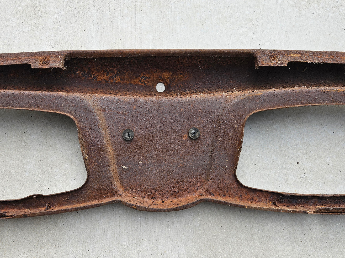 1933 Ford Closed Car Dash OEM Steel 40-302 No Extra Holes Coupe Tudor