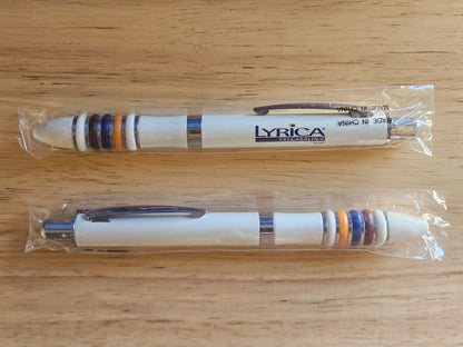 Lyrica Pregabalin Pfizer Drug Rep Promo Pen NOS Lot of 2
