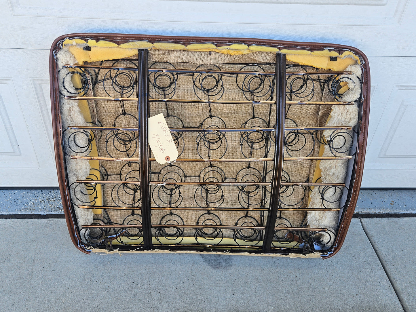 1933 1934 Ford Roadster NOS LeBaron Bonney Complete Interior - Assembled Seats