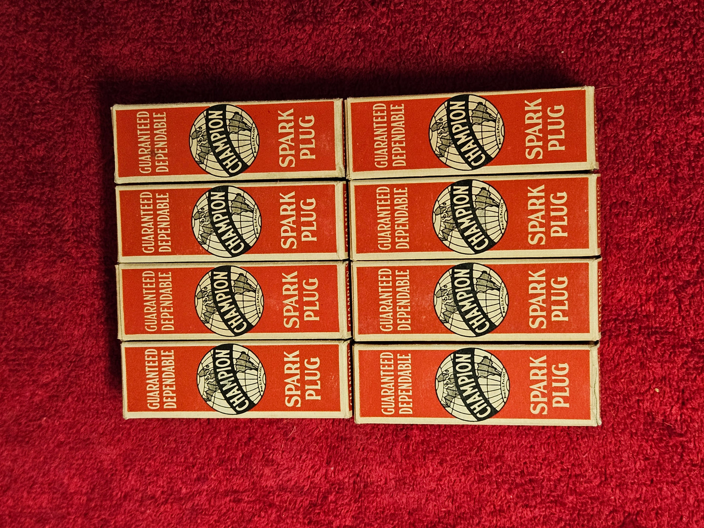 Champion 6 Com spark plugs boxed set