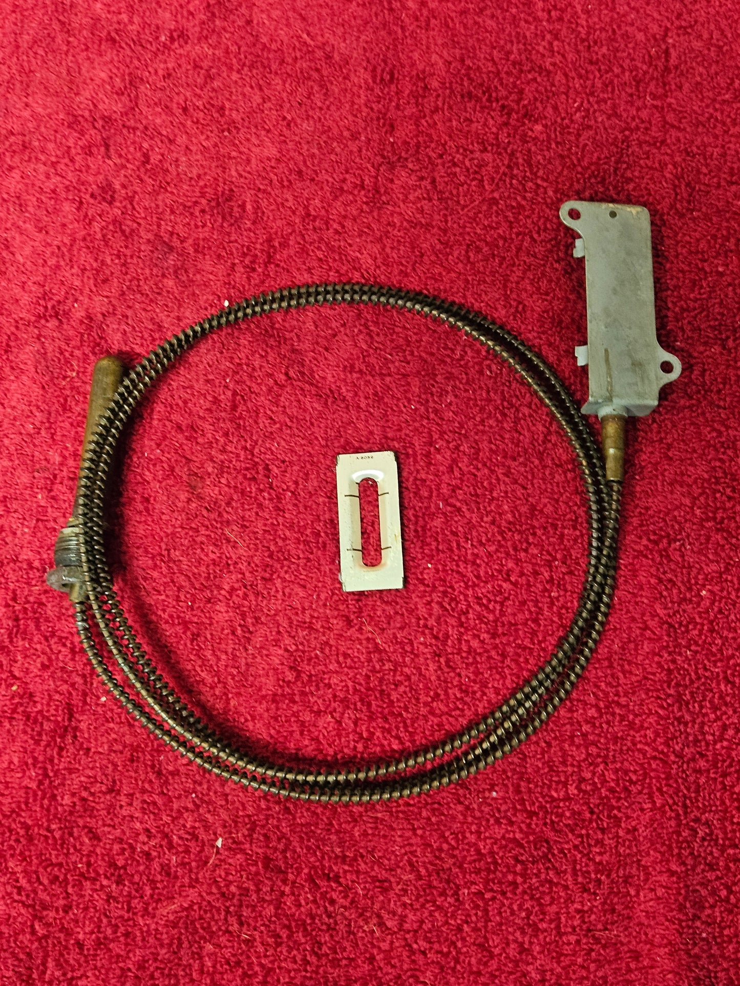 Ford temperature gauge assembly detail